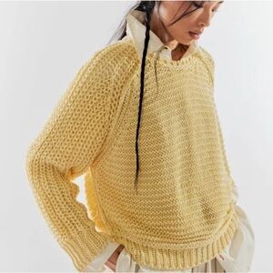 We The Free Heavy Knit Sweater